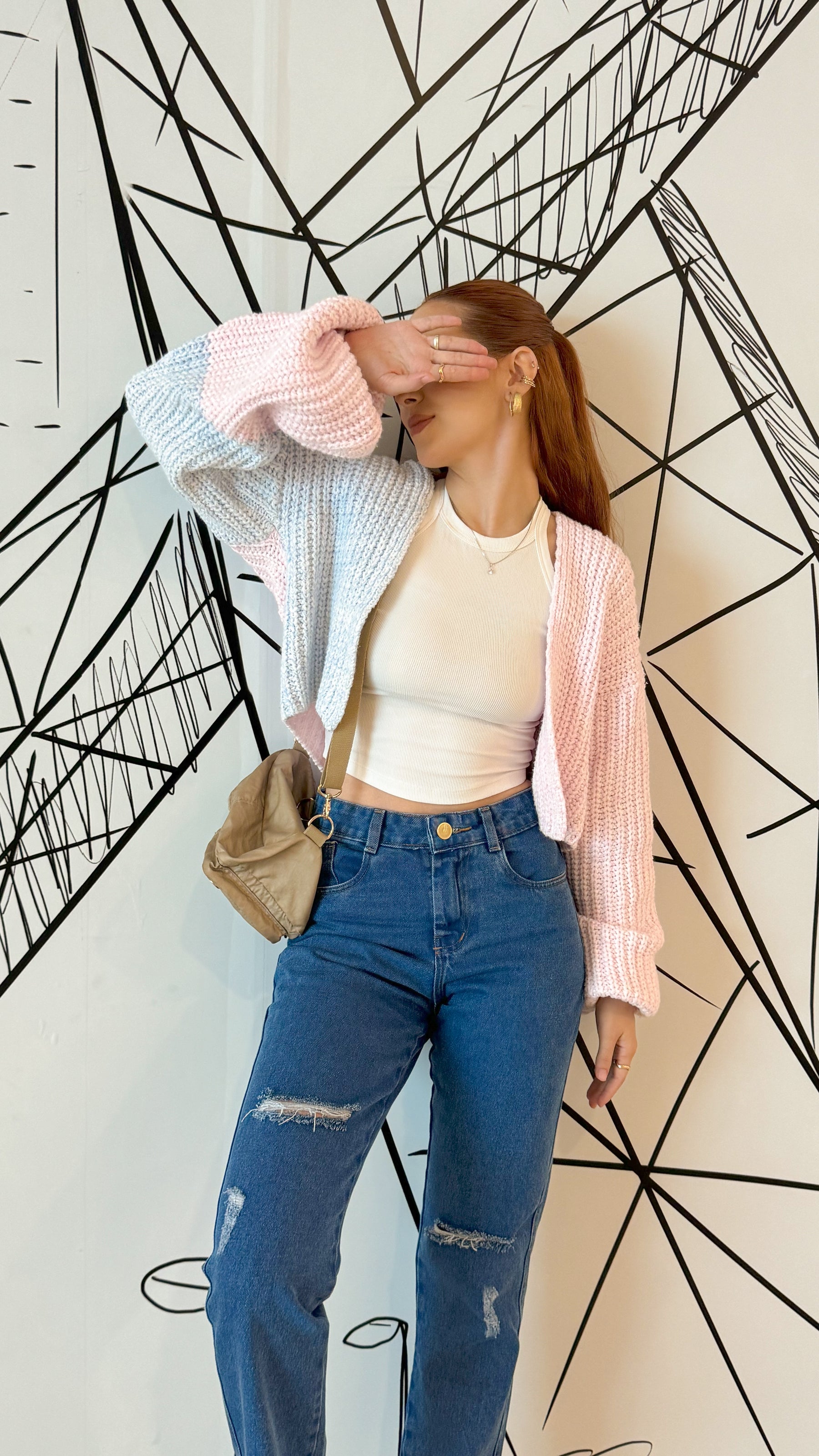 Calça Jeans Feminina Mom Escura Adriana